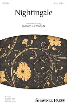 Nightingale by Franklin Glenda E for 2-Part and Piano