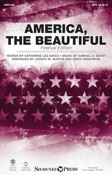 America the Beautiful by Ward Samuel A - Angerman and Martin - Katherine Lee Bates for SATB and Piano