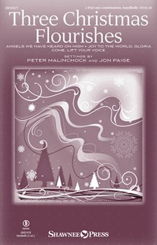 Three Christmas Flourishes by Malinchock Peter Jr - Paige Jon - for 2-Part and Piano