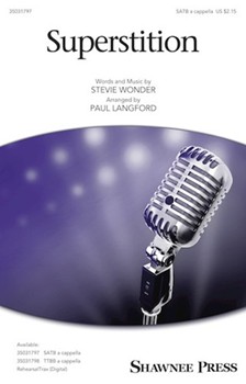 Superstition by Wonder Stevie - Langford Paul - Stevie Wonder for SATB a cappella