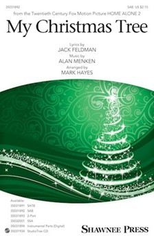 My Christmas Tree by Menken Alan - Hayes Mark - Jack Feldman for SAB and Piano