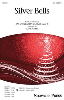 Silver Bells by Evans Ray - Hayes Mark - for SSA and Piano