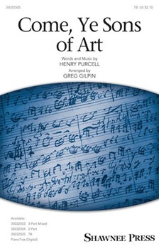Come Ye Sons of Art by Purcell Henry - Gilpin Greg - for TB and Piano