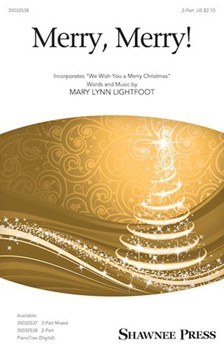 Merry Merry by Lightfoot Mary Lynn for 2-Part and Piano