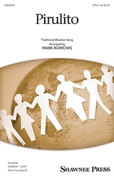 Pirulito by - Burrows Mark - for 2-Part and Piano