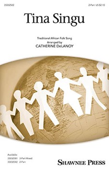 Tina Singu by - DeLanoy Catherine - for 2-Part and Piano