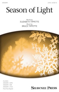 Season of Light by Tippette Bruce W for 2-Part and Piano