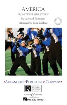 America by Bernstein Leonard - Wallace Tom - for Marching Band