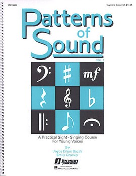 Patterns Of Sound Volume 1 by Eilers/crocker for Accompaniment CD (Vol 1)