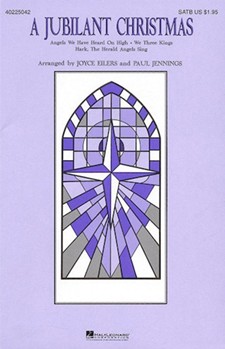 Jubilant Christmas by - Eilers and Jennings - for SATB w/ban