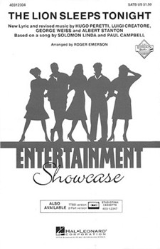 Lion Sleeps Tonight The by Creatore Luigi - Emerson Roger - for SATB