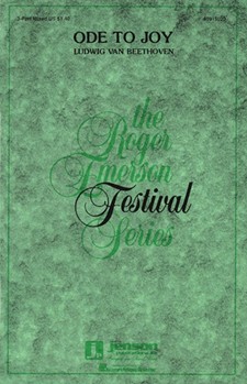 Ode To Joy by Beethoven Ludwig van - Emerson Roger - for 3-Part Mixed