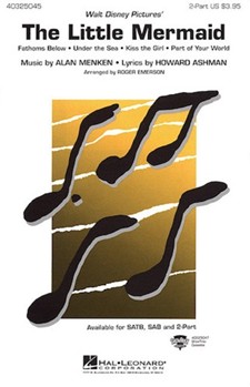 Little Mermaid Medley by Menken Alan - Emerson Roger - for SAB