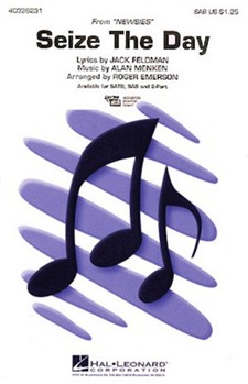 Seize The Day From "Newsies" by Menken Alan - Emerson Roger - for SATB