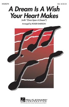 Dream Is A Wish Your Heart Makes by - Emerson Roger - for SSA