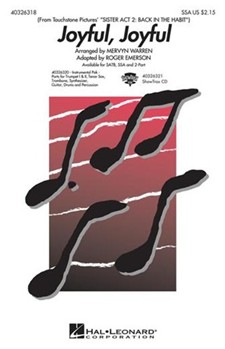 Joyful Joyful by Beethoven Ludwig van - Warren and Emerson - for SSA