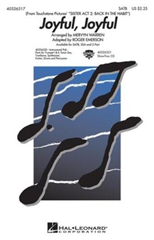 Joyful Joyful by Beethoven Ludwig van - Warren and Emerson - for Instrumental Parts