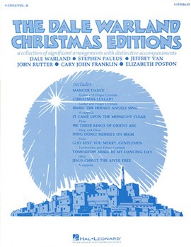 Dale Warland Christmas Volume 2 by Van Jeffrey - Various - for SATB (Vol 2)