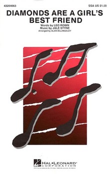 Diamonds Are A Girl's Best Friend by Stein Jule - Billingsley Alan - for SSA