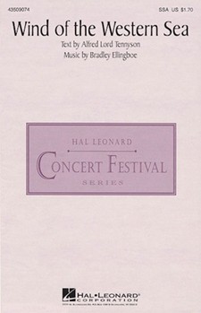 Wind Of The Western Sea by Ellingboe Bradley for SSA