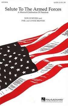 Salute To The Armed Forces by - Wyrtzen Don - for SATB and Piano