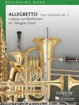 Allegretto From Symphony #7 by Beethoven Ludwig van - Court Douglas - for Concert Band