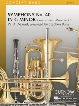 Symphony No. 40 - Mmt. I Excerpts by Mozart Wolfgang Amadeus - Bulla Stephen - for
