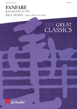 Fanfare (from La Peri) by Dukas Paul - Van der Beek Wil - for Score