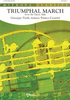 Triumphal March Full Score by Verdi Giuseppe - Cesarini Franco - for Score