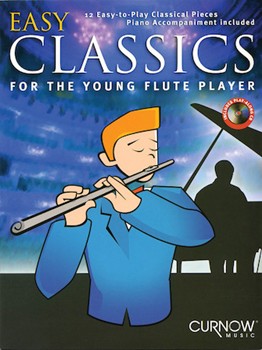 Easy Classics For The Young Flute Player by Various for Flute and Piano (W / cd)