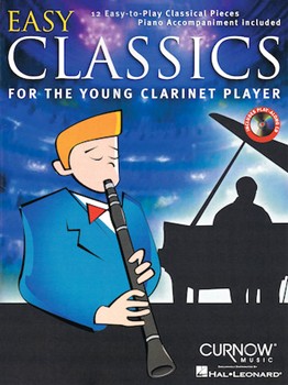 Easy Classics For The Young Clarinet Pla by Various for Bb Clarinet (W / cd)