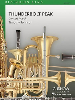 Thunderbolt Peak March by Johnson Timothy for Full Score