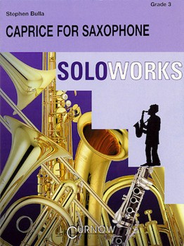 Caprice for Saxophone (with Concert Band) by Bulla Stephen for Score
