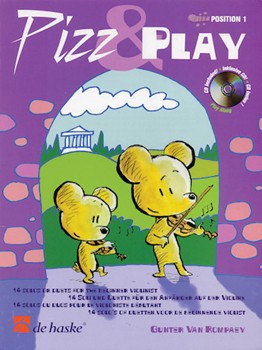 Pizz & Play by Gunter Van Rompaey - Van Rompaey Gunter - for 1st Violin (W/cd)