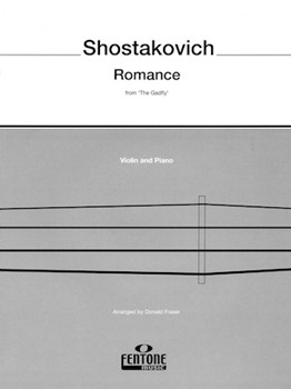 Romance from The Gadfly by Shostakovich Dmitri - Fraser Donald - for