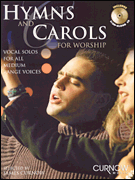 Hal Leonard  Curnow  Hymns And Carols For Worship - Medium Voices - Book / CD