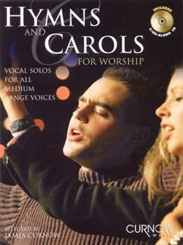Hal Leonard  Curnow  Hymns And Carols For Worship - Medium Voices - Book / CD