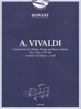Concerto For 2 Violins by Vivaldi Antonio Lucio - Dowani - for Violin Duet