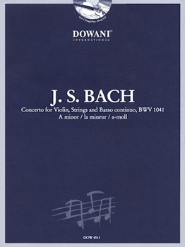 Concerto Bwv 1041 by Bach Johann Sebastian - Dowani - for Violin w/c