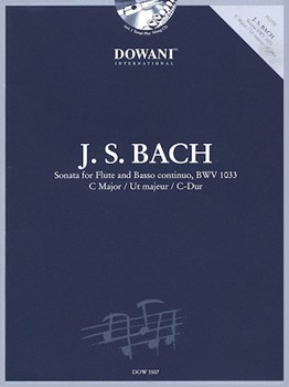 Bach: Sonata for Flute and Basso Continuo in C Major BWV 1033 by Bach Johann Sebastian for Flute