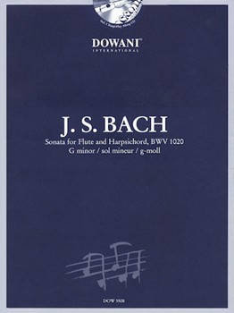 Sonata for Flute and Harpsichord in G Minor BWV 1020 by Bach Johann Sebastian for Flute