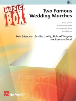 Two Famous Wedding Marches by Wagner Richard - Bocci Lorenzo - for Brass Quintet
