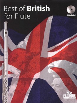 Best Of British For Flute by Various for Flute and Piano (W / cd)