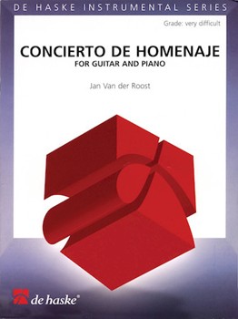 Concierto De Homenaje by Van der Roost Jan for Guitar and Piano