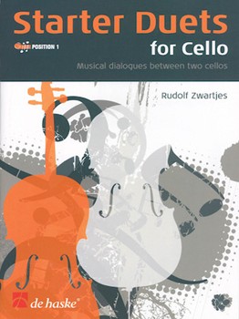 Starter Duets by Zwartjes Rudolf - Rudolf Zwartjes - for Cello Duet