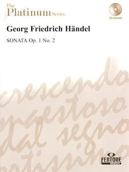 Sonata Opus 1 #2 by Handel George Frideric for Alto Saxophone and Piano