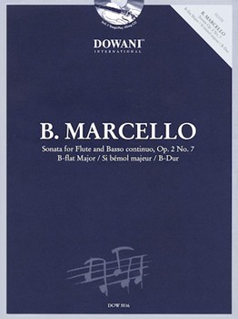 Sonata In B-flat Major Opus 2 #7 by Marcello Benedetto - Winter / reimann - for Flute and Piano