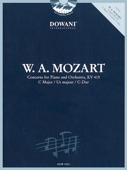 Concerto #13 K415 C Major by Mozart Wolfgang Amadeus for 2 Piano with Audio