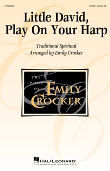 Little David Play On Your Harp by - Crocker Emily - for 2-Part