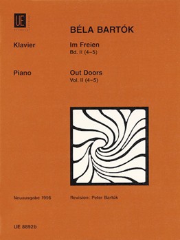 Im Freien Volume 2 (45) by Bartok Bela - Bartok Peter - for Piano